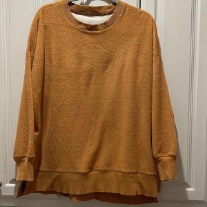 Orange Plush Aerie Tunic Sweater - M